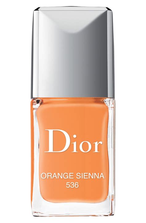 dior vernis orange sienna|dior vernis gel gel.